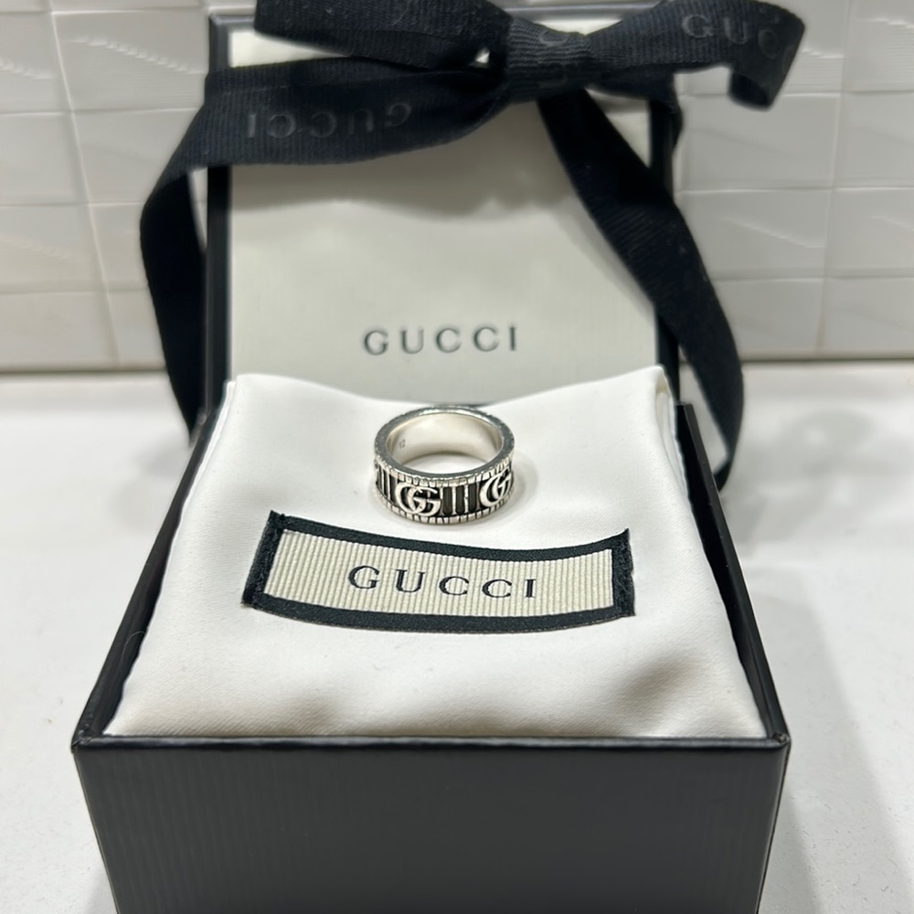 Gucci Ring Double G Silver - image 1